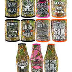 Neoprene Camo Can and Bottle Suit Cooler Assortment - 11 Pieces Per Retail Ready Display 88170 POLAR GEAR