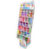 10 oz Kids Cup with Straw Assortment Floor Display - 24 Pieces Per Retail Ready Display 88212 KIPP BROTHERS