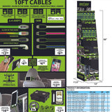 Tech and Travel Mobile Driver Assorted Floor Display - 91 Pieces Per Retail Ready Display 88261 NOVELTY INC