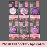 Mother's Day Celebrate Mom Assortment Floor Display - 36 Pieces Per Retail Ready Display 88267 NOVELTY INC