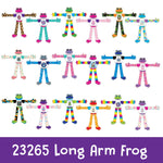 Plush Long Arm Frog Assortment Floor Display - 39 Pieces Per Retail Ready Display 88275 KIPP BROTHERS