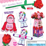 Valentine's Day From The Heart Assortment Floor Display - 36 Pieces Per Retail Ready Display 88286 KIPP BROTHERS