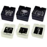 Glow in The Dark Large Glass Ashtray with Storage - 6 Per Retail Ready Display 88292 SMOKEZILLA