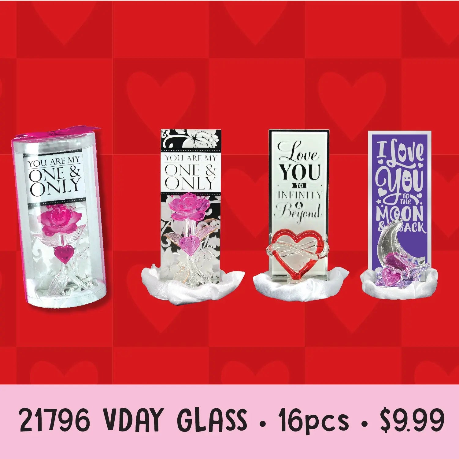 Valentine's Day Cupid's Corner Assortment Floor Display - 48 Pieces Per Retail Ready Display 88305 KIPP BROTHERS