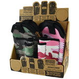Canvas Camo Cell Pouch - 6 Pieces Per Retail Ready Display 88311 GADGET GEAR