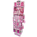 Breast Cancer Awareness Pink Assortment Floor Display - 68 Pieces Per Retail Ready Display 88339 NOVELTY INC