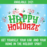 Christmas Reindeer Hat Assortment Floor Display - 42 Pieces Per Retail Ready Display 88361 NOVELTY INC