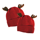 Christmas Antler Kids Winter Knit Hat Beanie - 6 Pieces Per Retail Ready Display 22651 NOVELTY INC