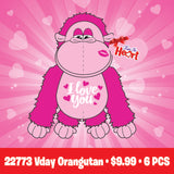 Valentine's Day Rose Plush Assortment Floor Display - 48 Pieces Per Retail Ready Display 88348 KIPP BROTHERS