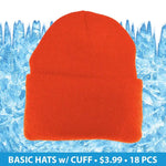 Winter Knit Hat Beanie and Glove Assortment Floor Display - 72 Pieces Per Retail Ready Display 88367 POLAR GEAR