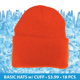 Winter Knit Hat Beanie and Glove Assortment Floor Display - 72 Pieces Per Retail Ready Display 88367 POLAR GEAR