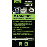 Charging Cable Magnetic Assortment 10FT - 6 Pieces Per Pack 88350 GADGET GEAR