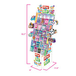 10 oz Kids Cup with Straw and Plush Assortment Floor Display - 36 Pieces Per Retail Ready Display  88364 KIPP BROTHERS