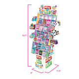 10 oz Kids Cup with Straw and Plush Assortment Floor Display - 36 Pieces Per Retail Ready Display  88364 KIPP BROTHERS