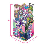 Blanket Plush Assortment Bin Floor Display - 24 Pieces Per Retail Ready Display 88366 KIPP BROTHERS