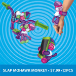 Plush Mohawk Monkey Assorted Floor Display - 30 Pieces Per Retail Ready Display 88378 KIPP BROTHERS