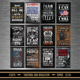 Patriotic Tac Gear Insulated Cup and Accessory Assortment - 84 Pieces Per Retail Ready Display 88387 TAC GEAR