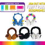Plush Headphones with 10FT Cable Variety Floor Display 36 Pieces Per Retail Ready Display 88421 KIPP BROTHERS