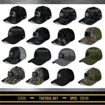 Patriotic Tac Gear Hat and Accessory Assortment Floor Display (Clean) - 56 Pieces Per Retail Ready Display 88469 TAC GEAR