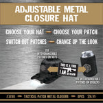 Patriotic Tac Gear Hat and Accessory Assortment Floor Display (Clean) - 56 Pieces Per Retail Ready Display 88469 TAC GEAR