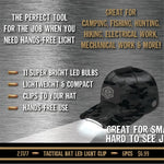 Patriotic Tac Gear Hat and Accessory Assortment Floor Display - 78 Pieces Per Retail Ready Display 88397 TAC GEAR