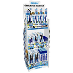 Grilling Center Assortment Floor Display - 80 Pieces Per Retail Ready Display 88401 TORCH BLUE