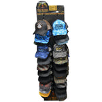 Trucker Hat Ball Cap Assortment Floor Display - 72 Pieces Per Retail Ready Display 88404 NOVELTY INC