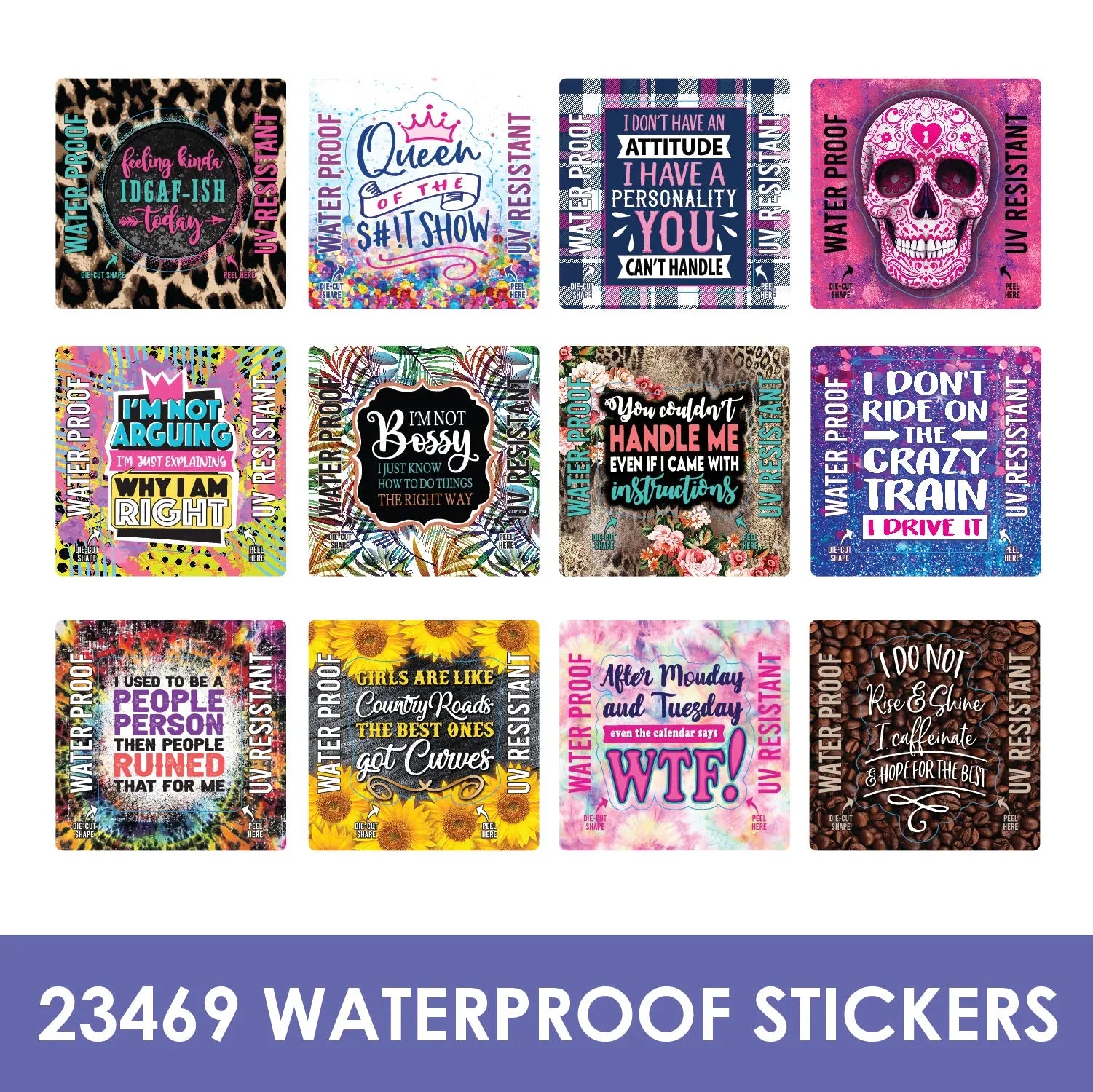 30 oz Insulated Stainless-Steel Cup with Handle Assortment Floor Display - 54 Pieces Per Retail Ready Display 88408 ROUGHNECK