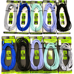 Charging Cable Wing Rack Assortment 10FT - 10 Pieces Per Pack 88422 GADGET GEAR