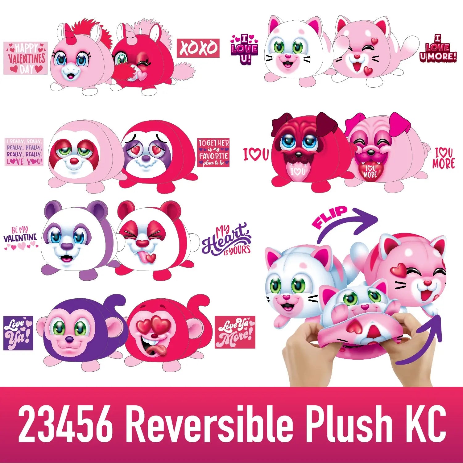 Valentine's Day Gift Assortment Floor Display - 90 Pieces Per Retail Ready Display 88428 KIPP BROTHERS