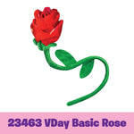 Valentine's Day Plush Rose Assortment Floor Display - 50 Pieces Per Retail Ready Display 88429 KIPP BROTHERS