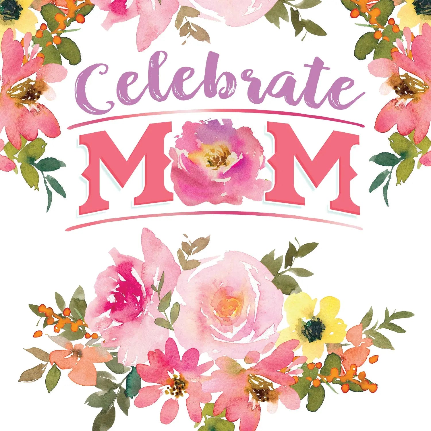 Mother's Day Celebrate Mom Assortment Floor Display - 96 Pieces Per Retail Ready Floor Display 88430 KIPP BROTHERS
