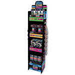 Car Lighting and Auto Accessories Assortment Floor Display - 40 Pieces Per Retail Ready Display 88467 CAR VIBEZ