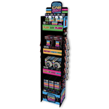 Car Lighting and Auto Accessories Assortment Floor Display - 40 Pieces Per Retail Ready Display 88467 CAR VIBEZ