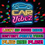 Car Lighting and Auto Accessories Assortment Floor Display - 40 Pieces Per Retail Ready Display 88467 CAR VIBEZ