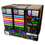 Car Lighting and Auto Accessories Assortment Floor Display - 40 Pieces Per Retail Ready Display 88467 CAR VIBEZ