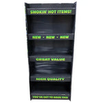 Merchandising Fixture - Corrugated Smokezilla 2 Piece Floor Display End Cap ONLY 972800 SMOKEZILLA