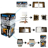 Merchandising Fixture - Corrugated Torch Blue Multi-Tool Floor Display ONLY 973110 TORCH BLUE