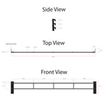 Merchandising Fixture - Peg Fixture For Spinning Rack ONLY 974540 SMOKEZILLA