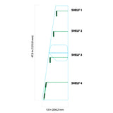 Merchandising Fixture - Corrugated Smokezilla Pre-Priced 2 Piece Floor Display ONLY 975300 SMOKEZILLA