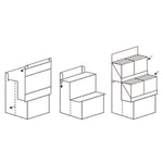 Merchandising Fixture - Corrugated Soft Dart Gun Display ONLY 975310 NOVELTY INC