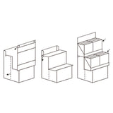 Merchandising Fixture - Corrugated Soft Dart Gun Display ONLY 975310 NOVELTY INC