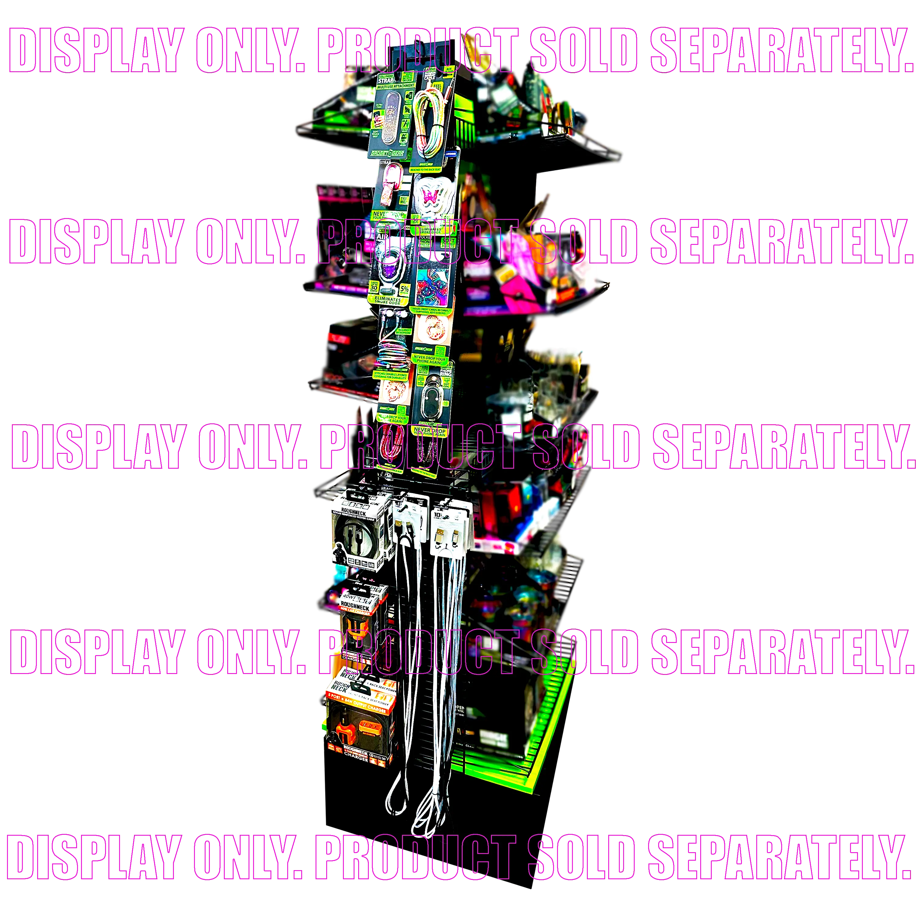 Merchandising Fixture - Display Rack Side Grid ONLY 977470 SMOKEZILLA