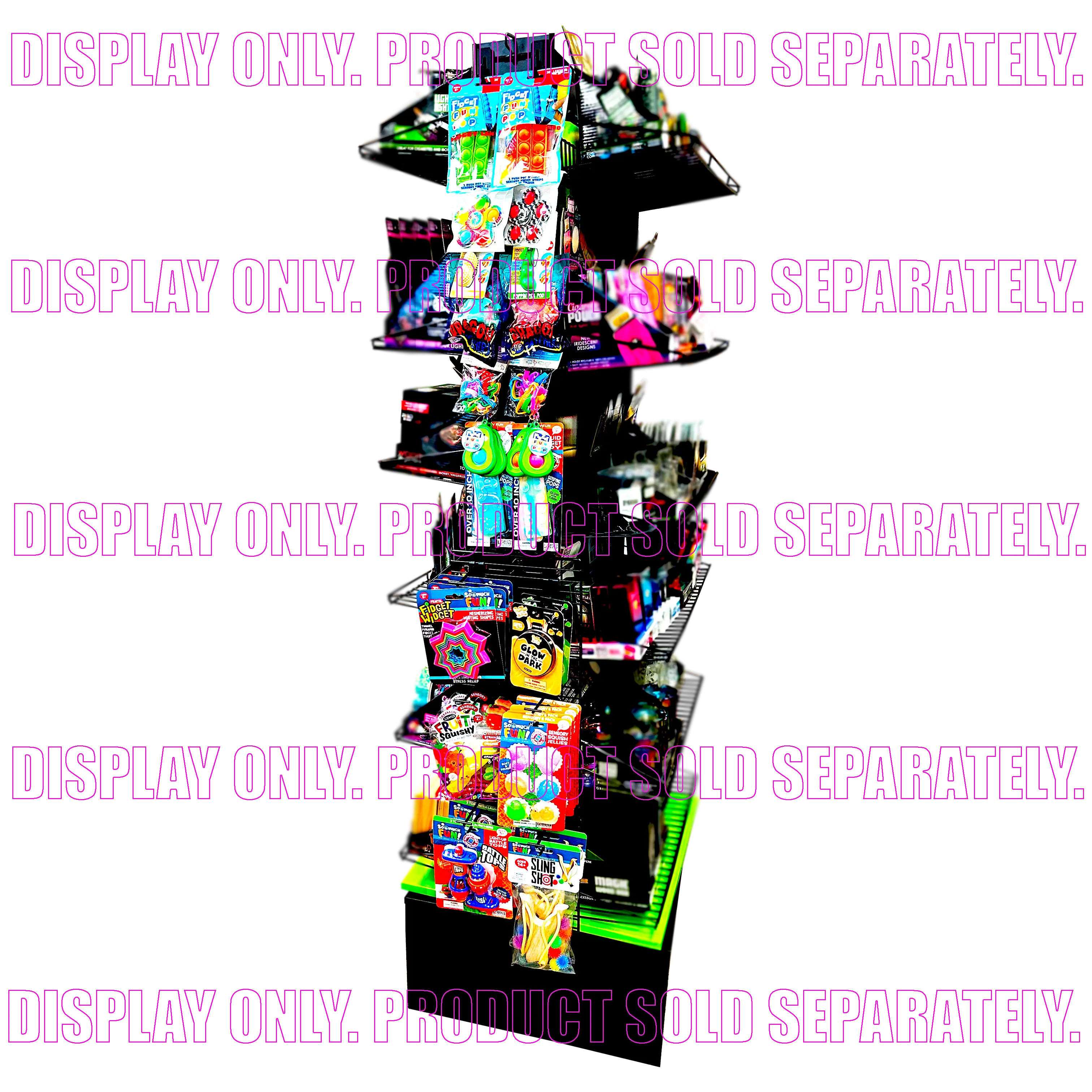 Merchandising Fixture - Display Rack Side Grid ONLY 977470 SMOKEZILLA