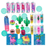 Summer Drinkware Assortment Floor Display - 42 Pieces Per Retail Ready Display 88470 KIPP BROTHERS