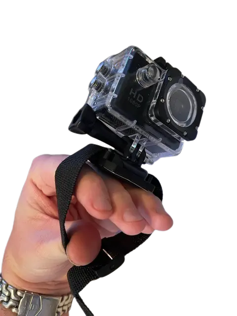 Waterproof Sport Camera with Micro Sd Card - 4 Pieces Per Retail Ready Display 23237 GADGET GEAR