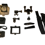 Waterproof Sport Camera with Micro Sd Card - 4 Pieces Per Retail Ready Display 23237 GADGET GEAR