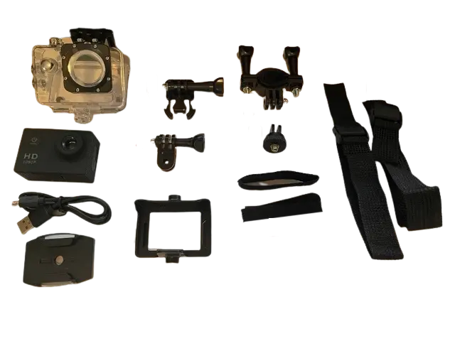 Waterproof Sport Camera with Micro Sd Card - 4 Pieces Per Retail Ready Display 23237 GADGET GEAR