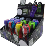 Silicone Lighter Case with Tools - 12 Pieces Per Retail Ready Display 22525 SMOKEZILLA