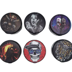 Printed Lid Butt Bucket Ashtray with LED Light - 6 Pieces Per Retail Ready Display 23252 SMOKEZILLA